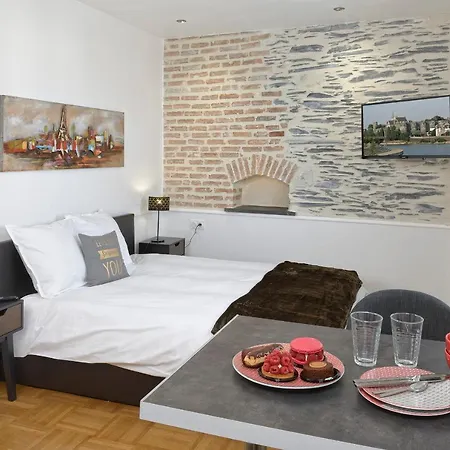 Hyper Centre Rue Valdemaine Apartment Angers Room photo