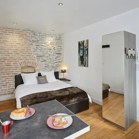Hyper Centre Rue Valdemaine Apartment Angers Room photo